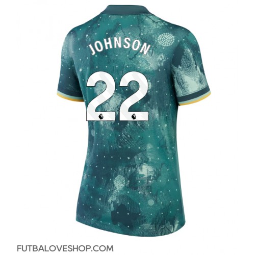 Dres Tottenham Hotspur Brennan Johnson #22 Tretina pre Ženy 2024-25 Krátky Rukáv